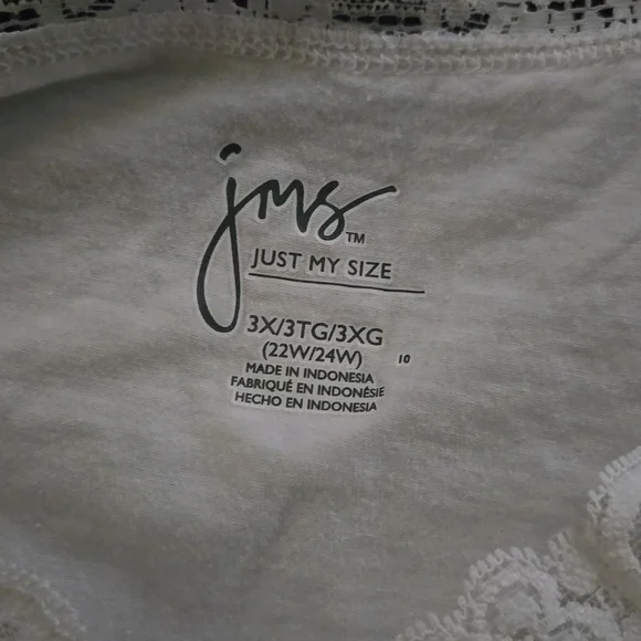 White Faux Wrap Hi-Lo Maxi Skirt W/ Lace Trim Tank (Both Pieces) - Picture 4 of 4